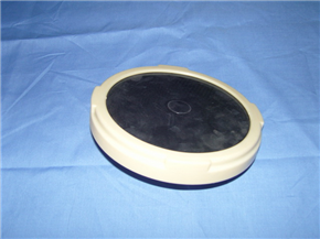 Diaphragm type plate microporous aerator